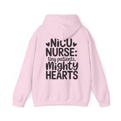 Tiny Patients Mighty Hearts NICU Nurse Hoodie