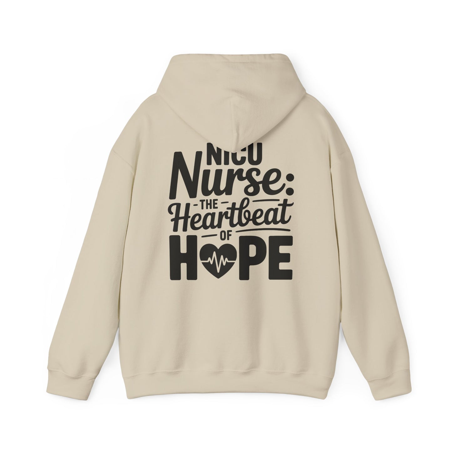 The Heartbeat of Hope NICU Nurse Hoodie