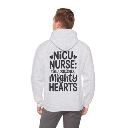 Tiny Patients Mighty Hearts NICU Nurse Hoodie