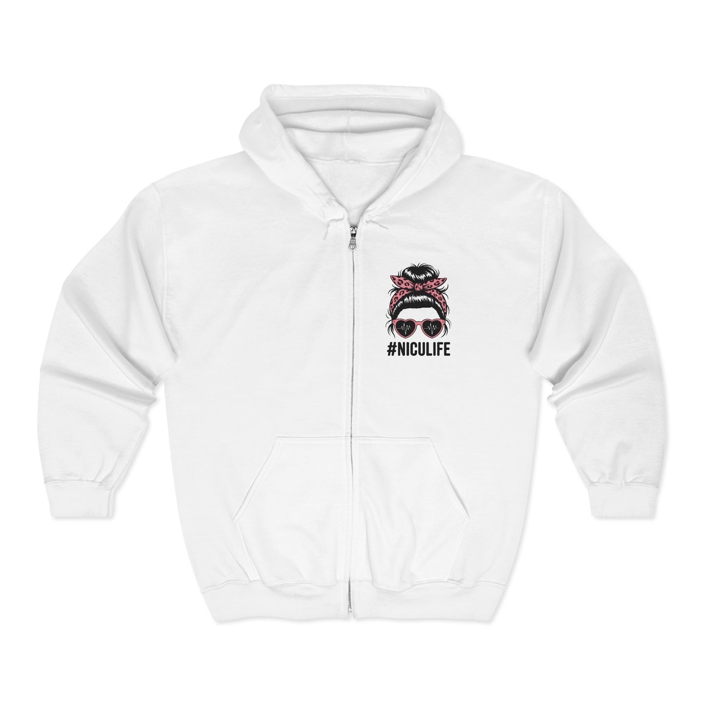 NICU Life Zip Hoodie