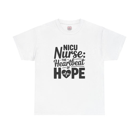 The Heartbeat of Hope NICU Nurse T-Shirt