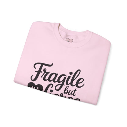 Fragile But Fierce NICU Nurse Crewneck Sweatshirt