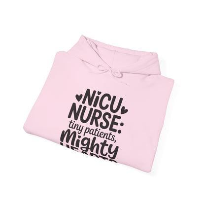 Tiny Patients Mighty Hearts NICU Nurse Hoodie