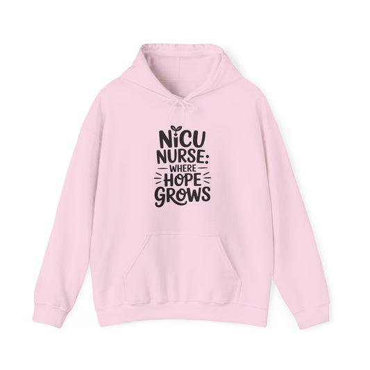 Where Hope Grows NICU Nurse Hoodie