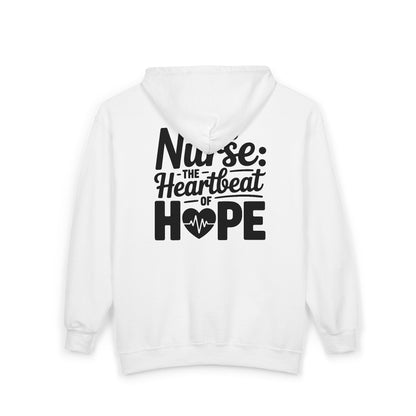 The Heartbeat of Hope NICU Nurse Zip Hoodie