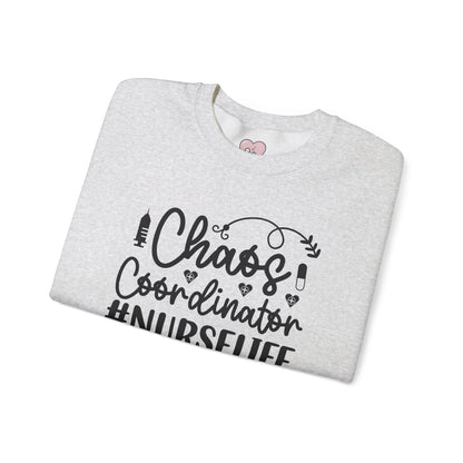 Chaos Coordinator NurseLife Crewneck Sweatshirt