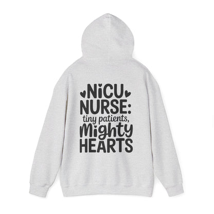 Tiny Patients Mighty Hearts NICU Nurse Hoodie