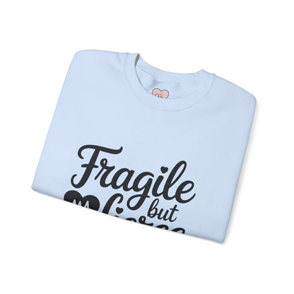 Fragile But Fierce NICU Nurse Crewneck Sweatshirt