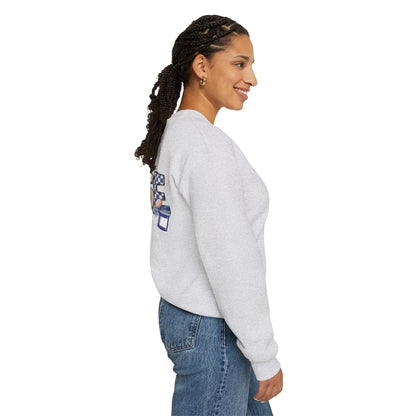 Preppy Nurse Floral Leopard Print Crewneck Sweatshirt