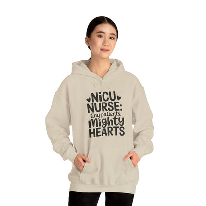Tiny Patients Mighty Hearts NICU Nurse Hoodie