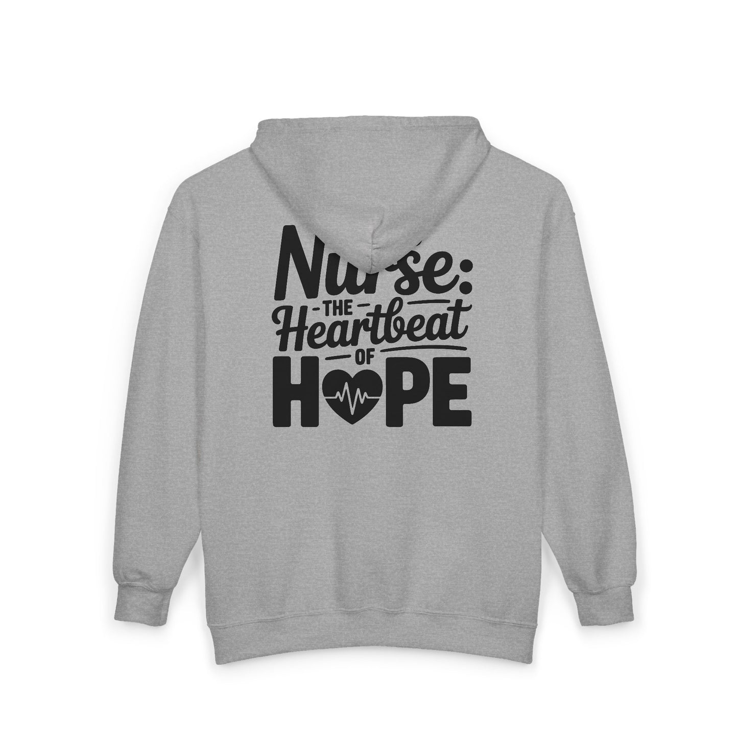 The Heartbeat of Hope NICU Nurse Zip Hoodie