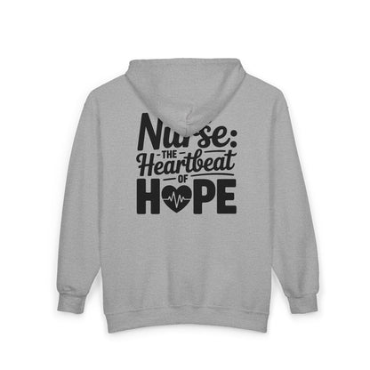 The Heartbeat of Hope NICU Nurse Zip Hoodie