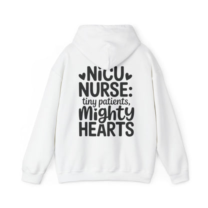 Tiny Patients Mighty Hearts NICU Nurse Hoodie