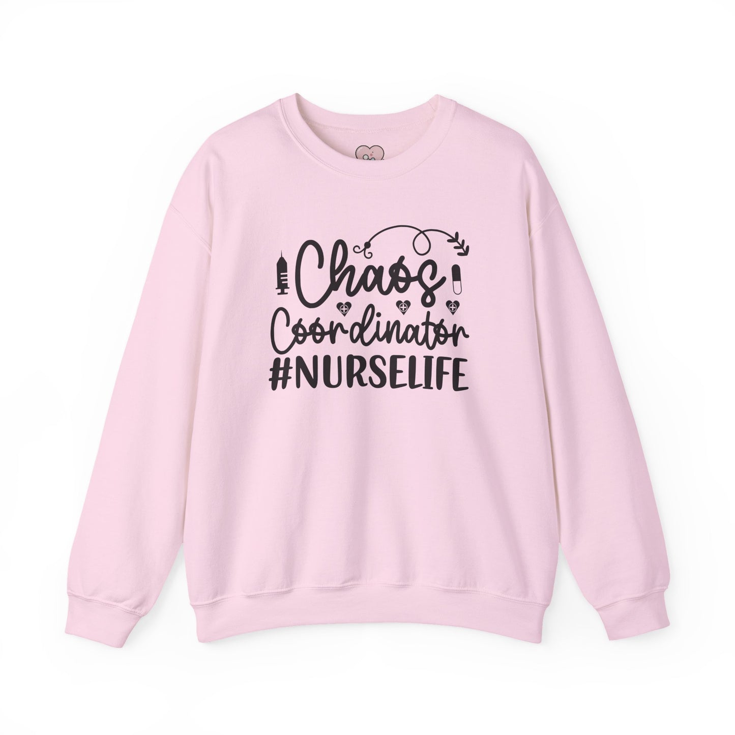 Chaos Coordinator NurseLife Crewneck Sweatshirt