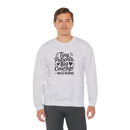 Tiny Patients Big Courage Crewneck Sweatshirt