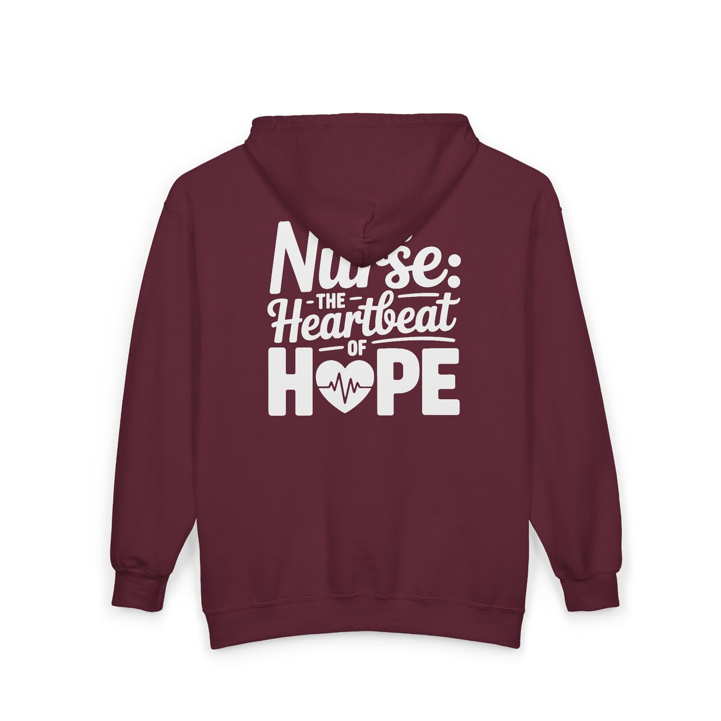 The Heartbeat of Hope NICU Nurse Zip Hoodie