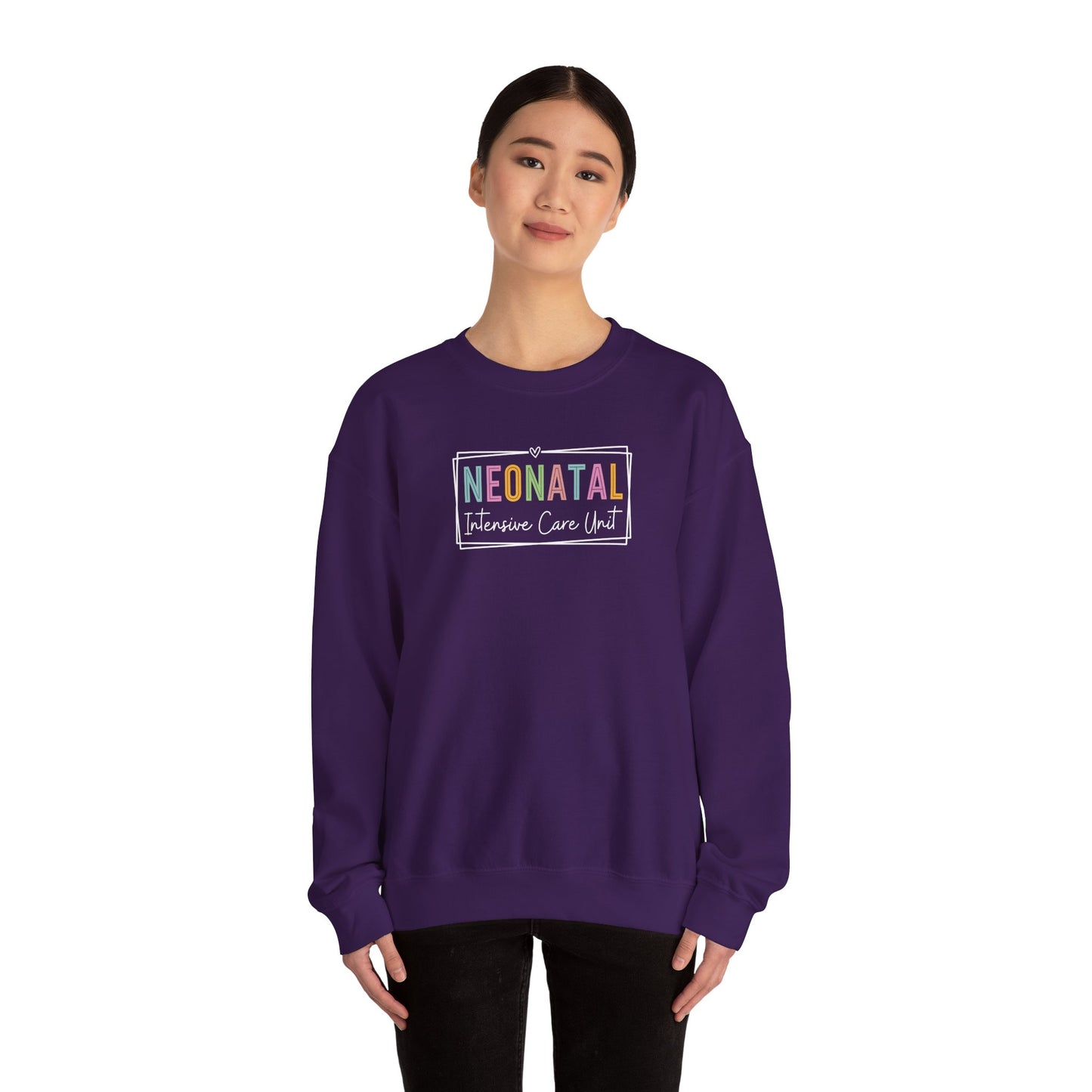 NICU Nurse Neonatal Intensive Crewneck Sweatshirt