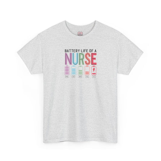 Battery Life of a Nurse T-Shirt