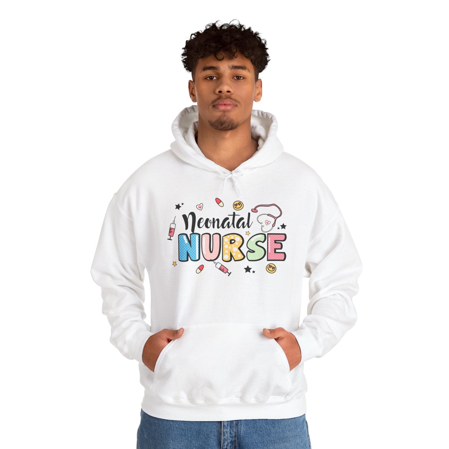 Neonatal Nurse Doodle NICU Hoodie
