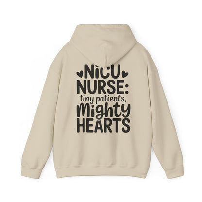 Tiny Patients Mighty Hearts NICU Nurse Hoodie