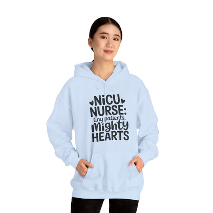 Tiny Patients Mighty Hearts NICU Nurse Hoodie