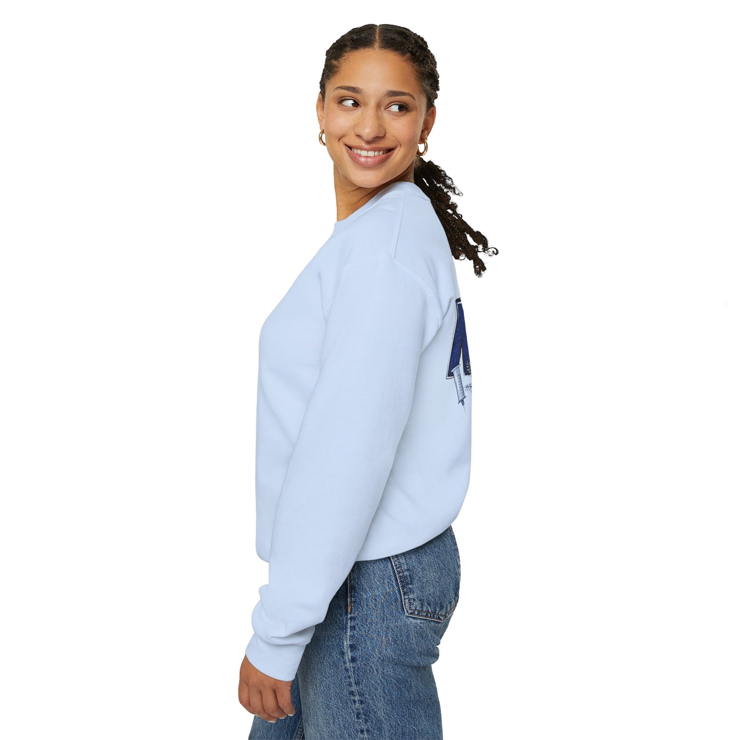Preppy Nurse Floral Leopard Print Crewneck Sweatshirt