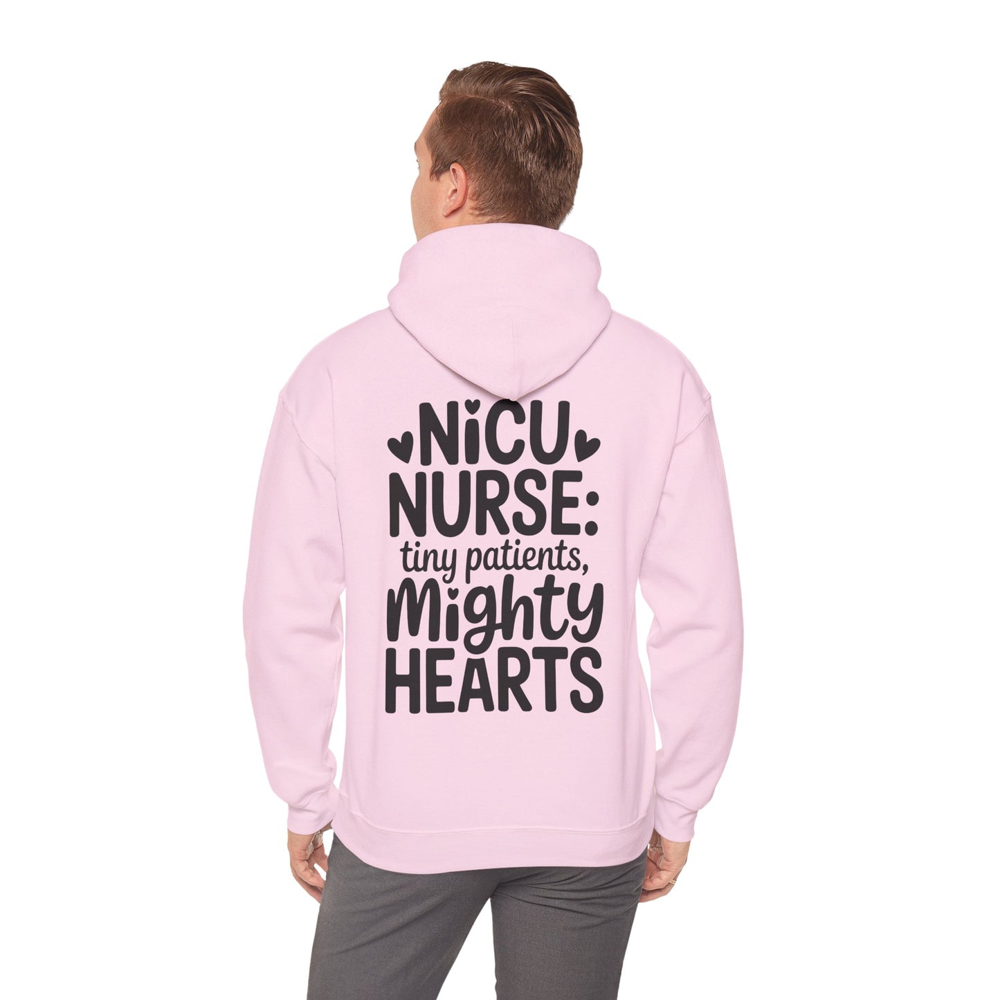 Tiny Patients Mighty Hearts NICU Nurse Hoodie