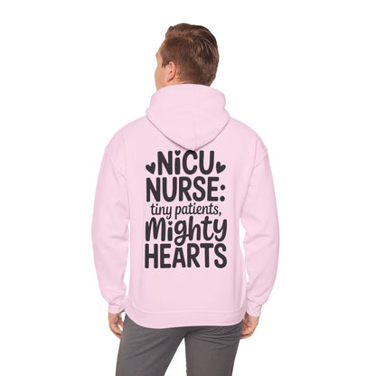 Tiny Patients Mighty Hearts NICU Nurse Hoodie