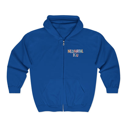 NICU Nurse Zip-Up Hoodie | Helping Tiny Humans Fight Big Battles