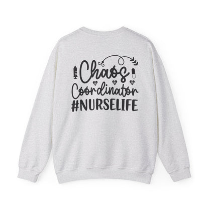 Chaos Coordinator NurseLife Crewneck Sweatshirt