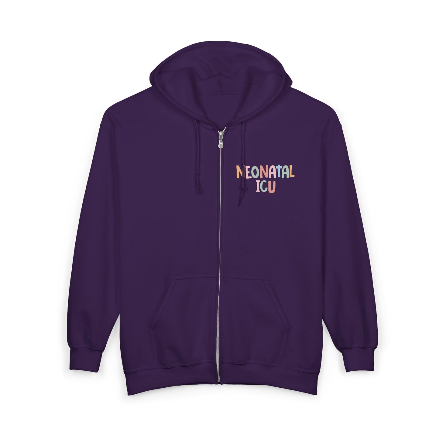 NICU Nurse Zip-Up Hoodie | Helping Tiny Humans Fight Big Battles