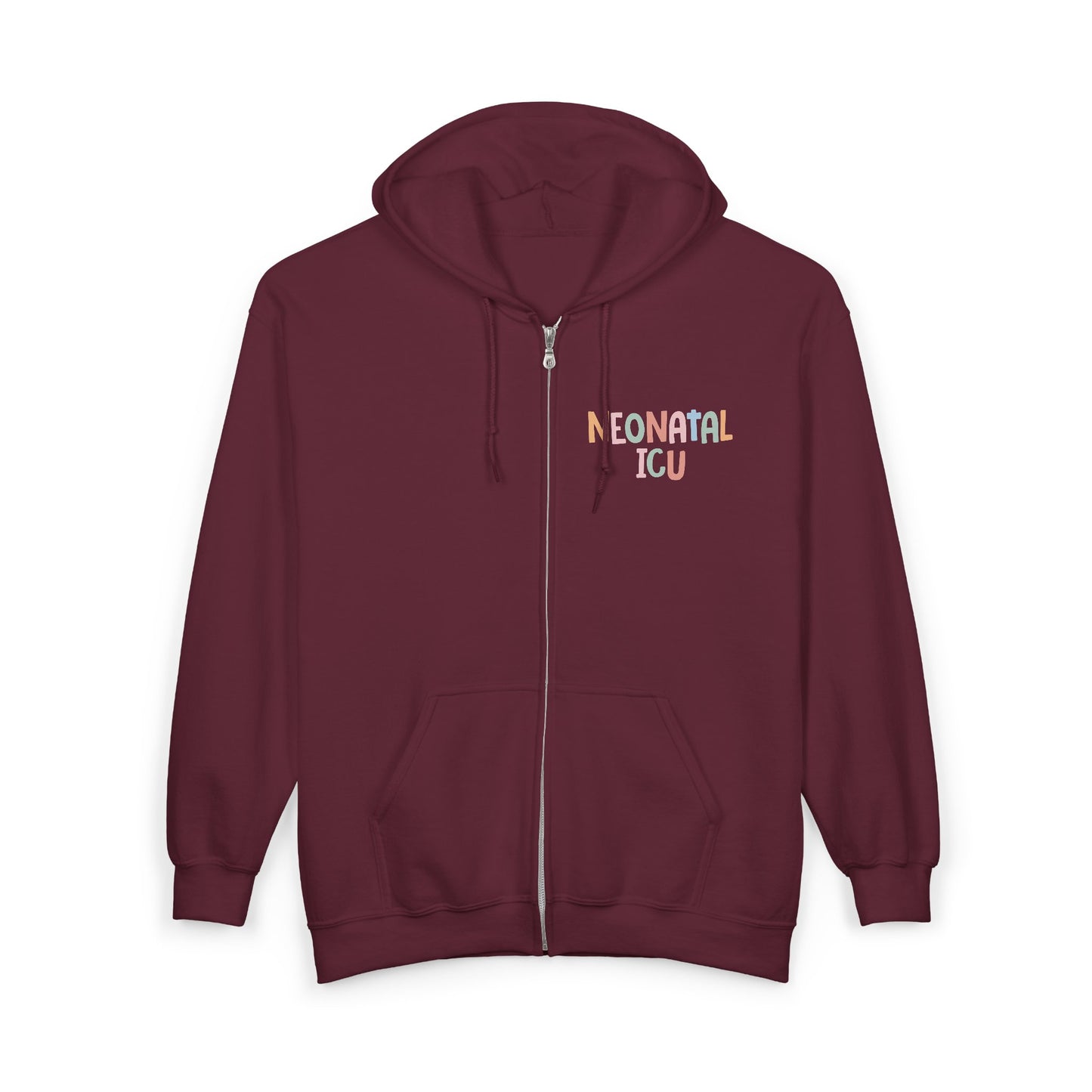 NICU Nurse Zip-Up Hoodie | Helping Tiny Humans Fight Big Battles