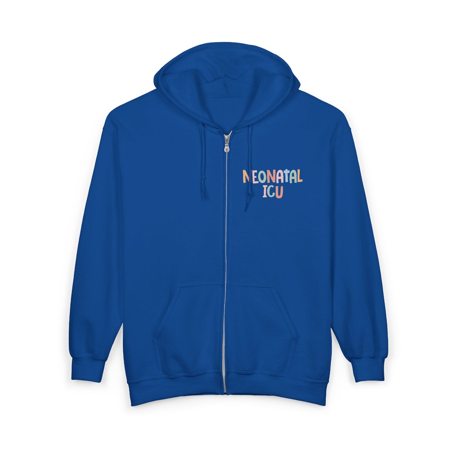 NICU Nurse Zip-Up Hoodie | Helping Tiny Humans Fight Big Battles