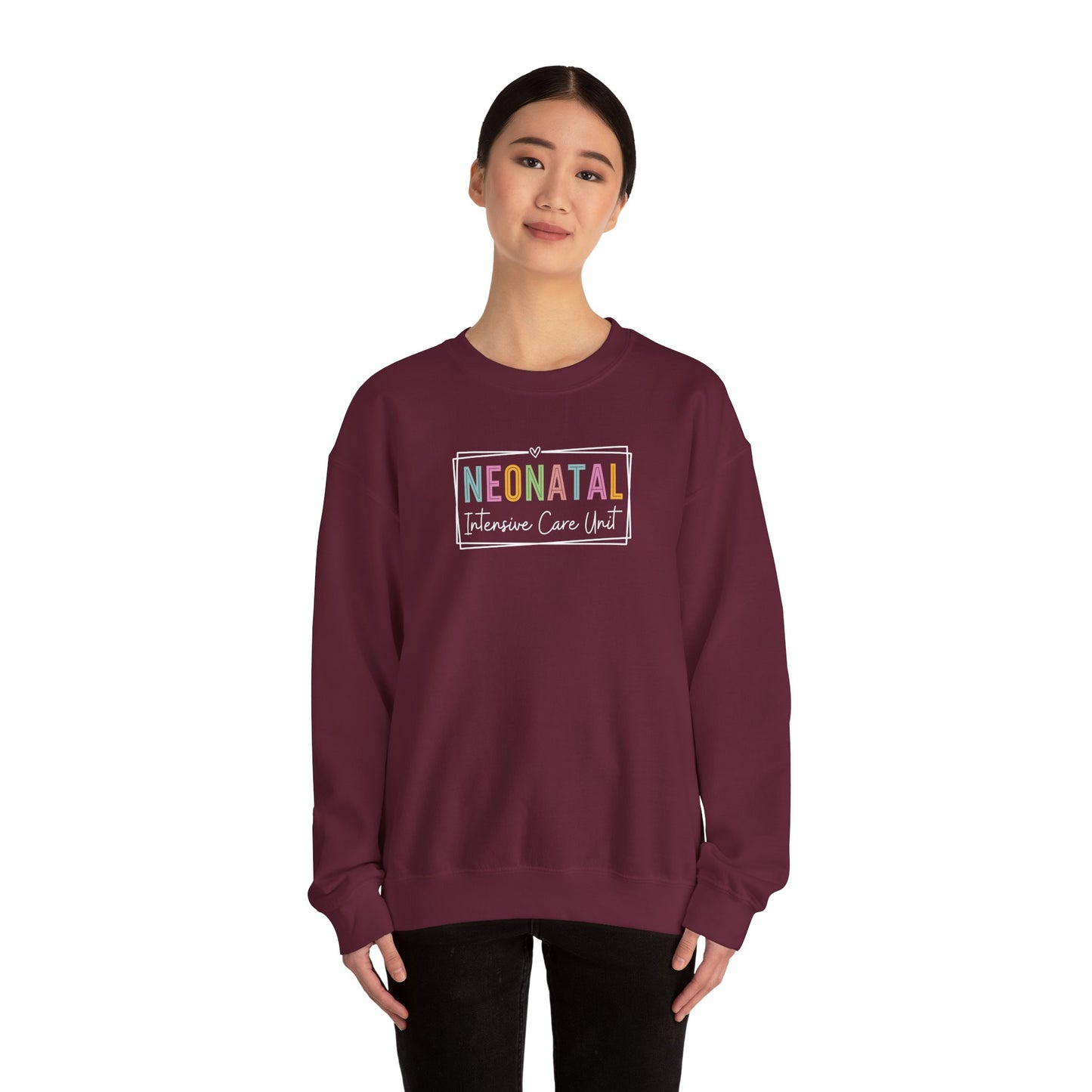 NICU Nurse Neonatal Intensive Crewneck Sweatshirt
