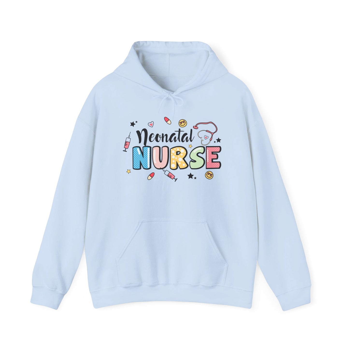 Neonatal Nurse Doodle NICU Hoodie